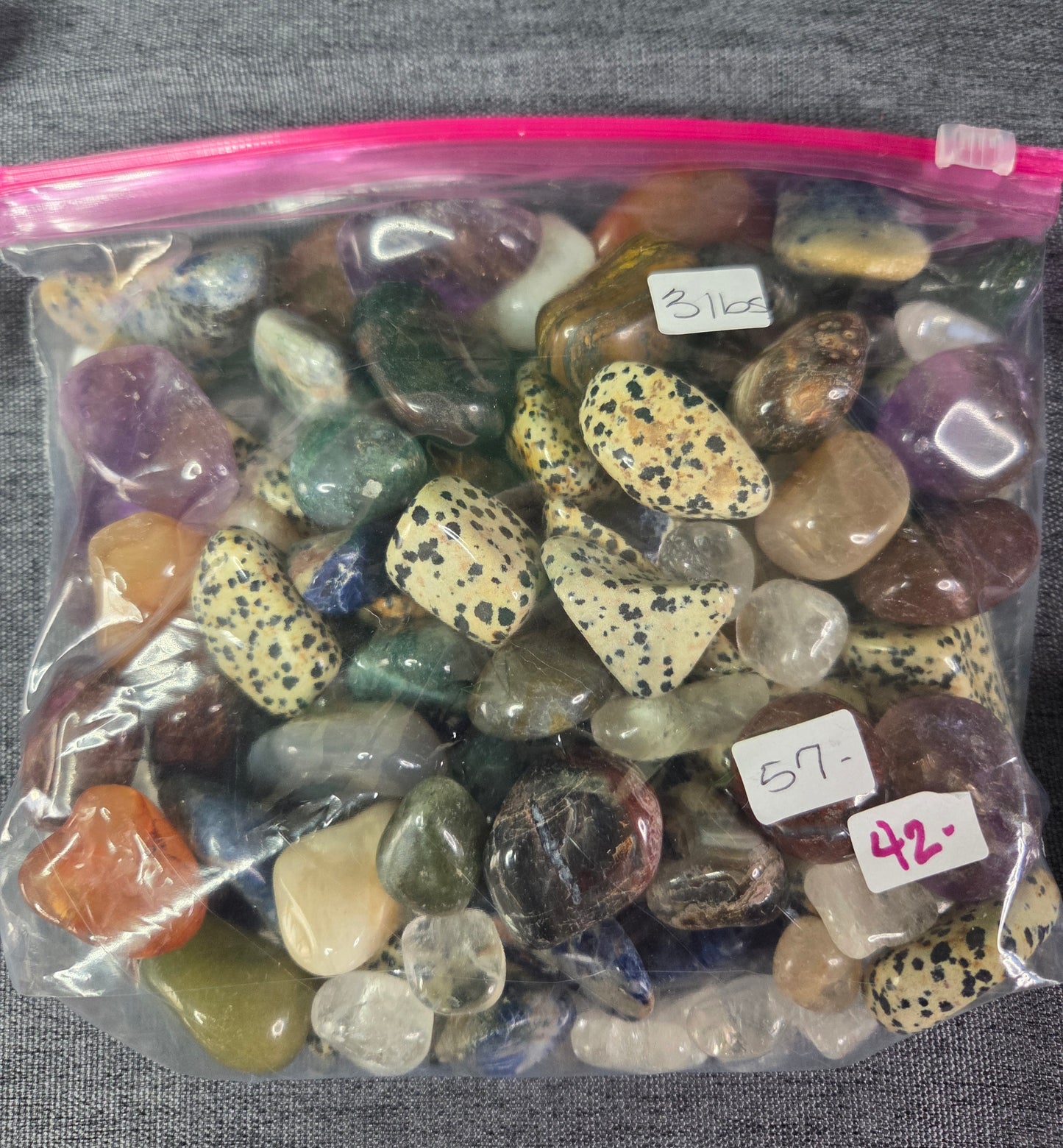 Mixed Crystal Tumbles