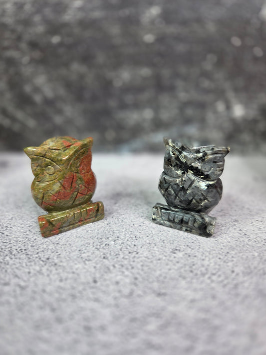 Owl Carvings