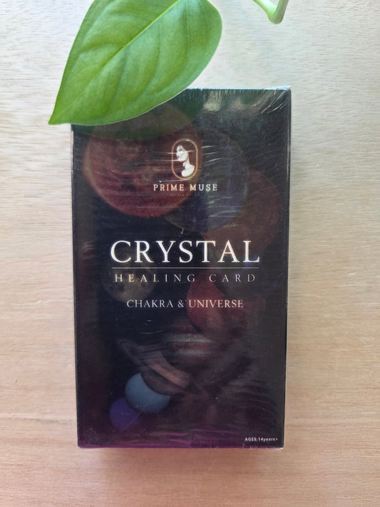 Crystal Healing Card - Chakra & Universe