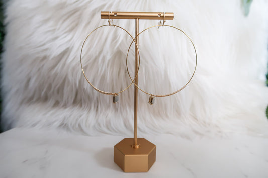 Milky Way Hoops Earrings