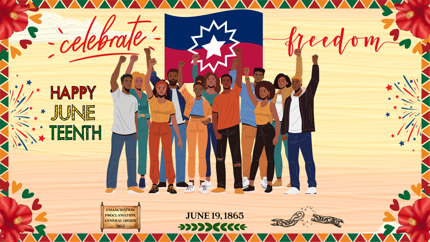 Juneteenth Decorative Poster Calendar