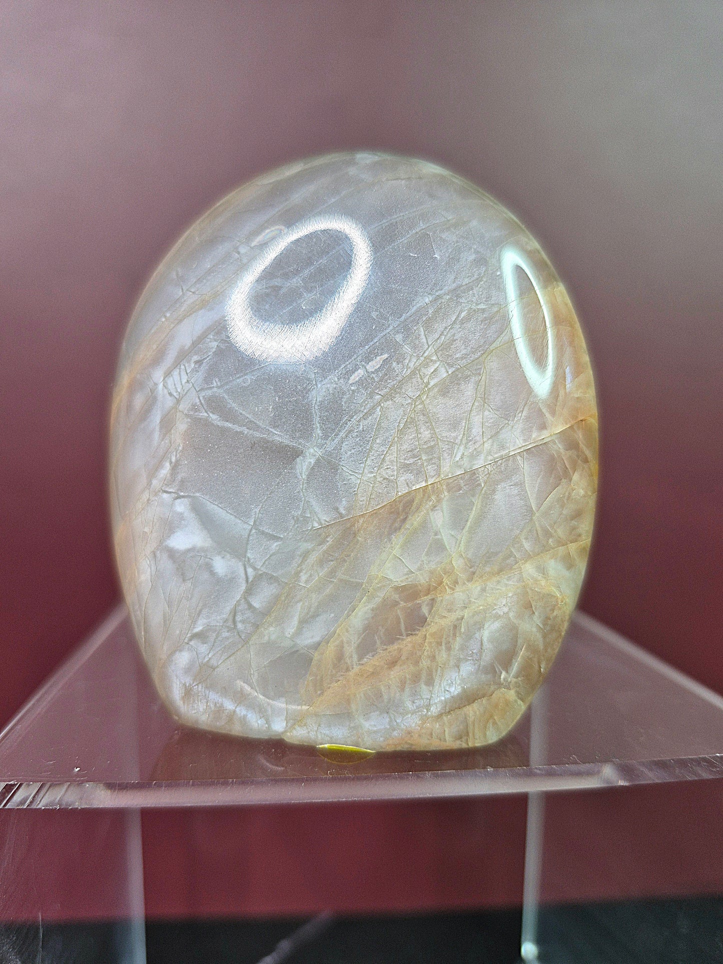 Peach Moonstone Freeforms