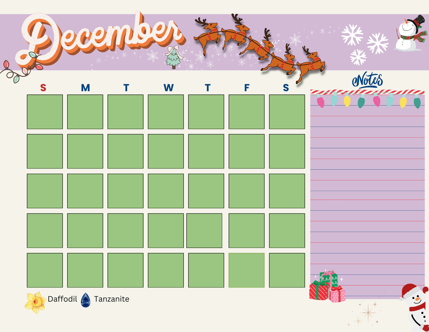 Artsy Undated Calendar July–December 2026 • Monthly Crystal & Flower Art • Decorative Cover Pages PrintableDigital product