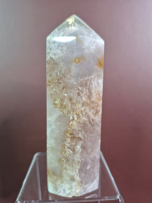 Agate Tower with Druzy Portal