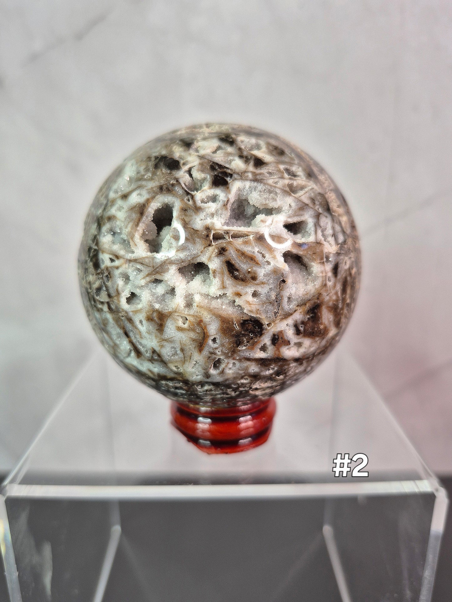 Druzy Sphalerite Spheres