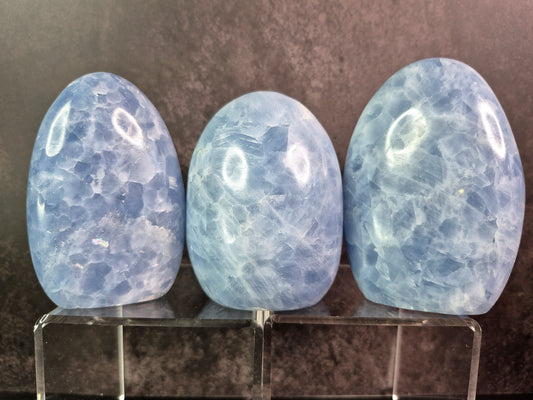 Polished Celestite Freeforms