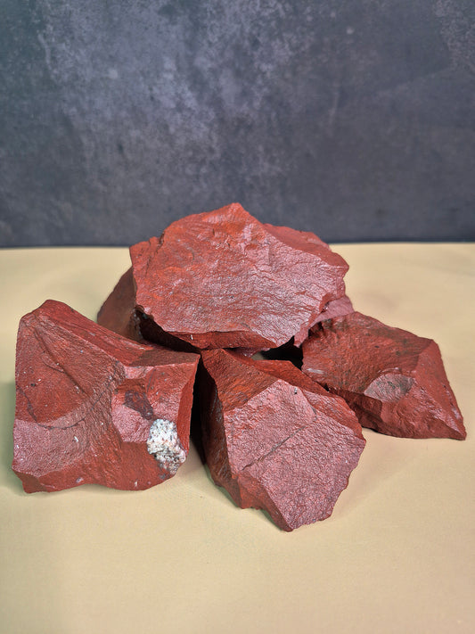 Natural Red Jasper Rough Stone