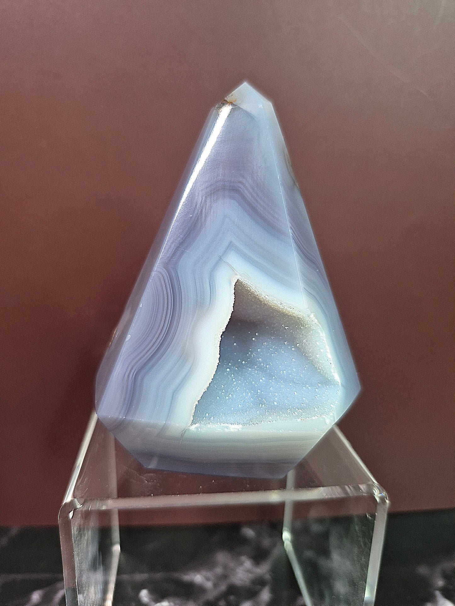 Druzy Agate Cones