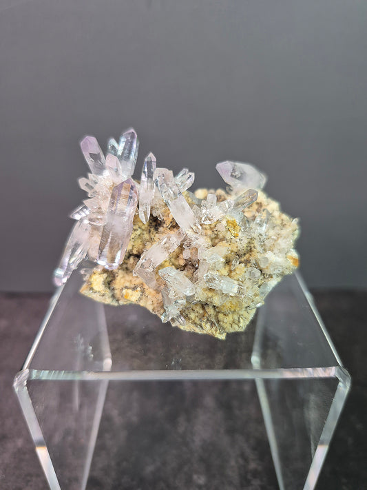 Veracruz Amethyst Cluster with Double-Terminated Points