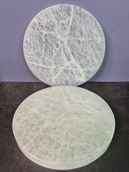 Selenite Charging Plates