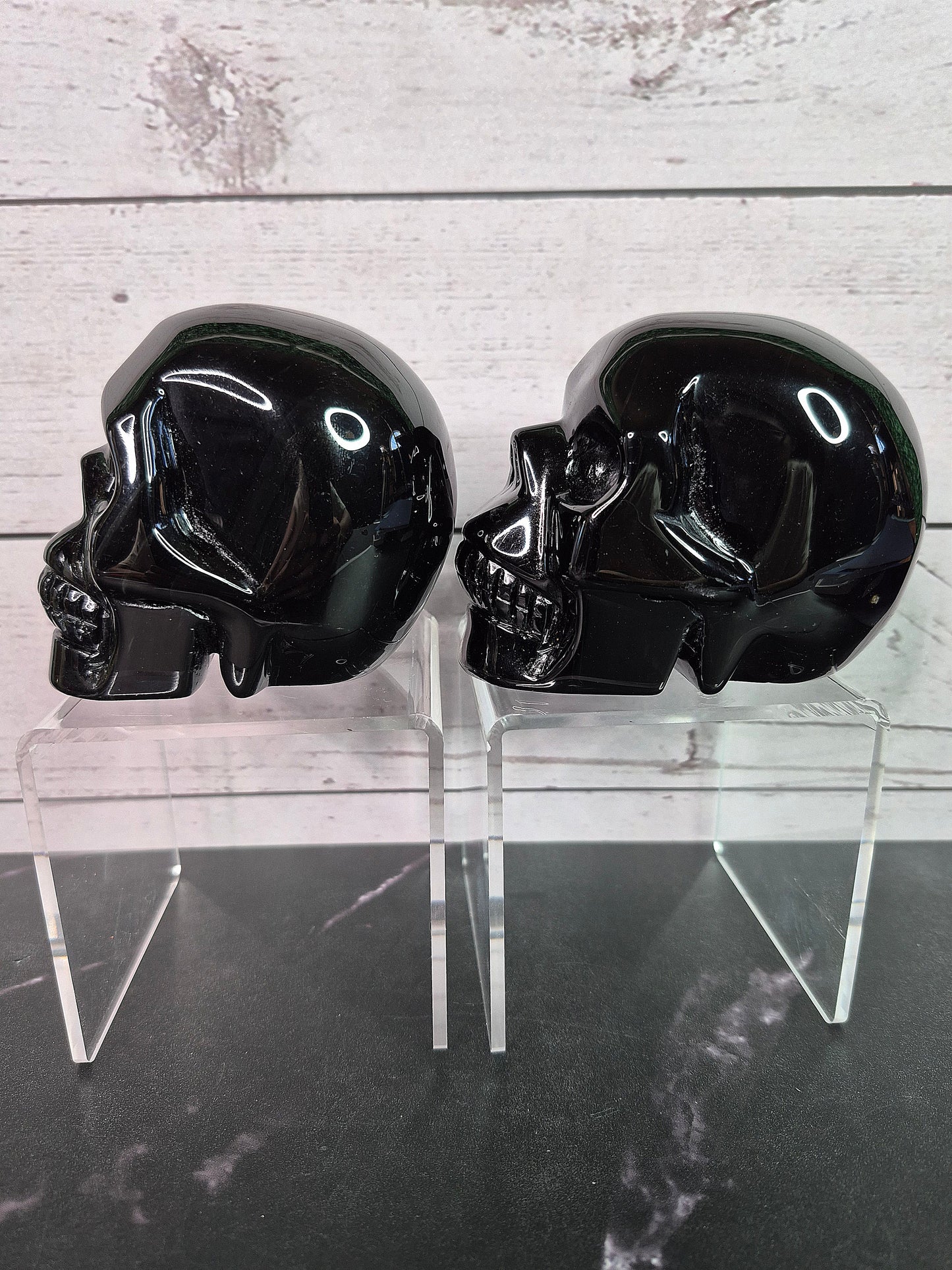 Obsidian Skulls