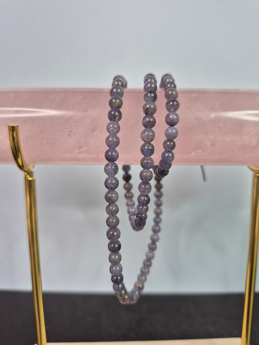 Natural Tanzanite Wrap Around Bracelet or Necklace