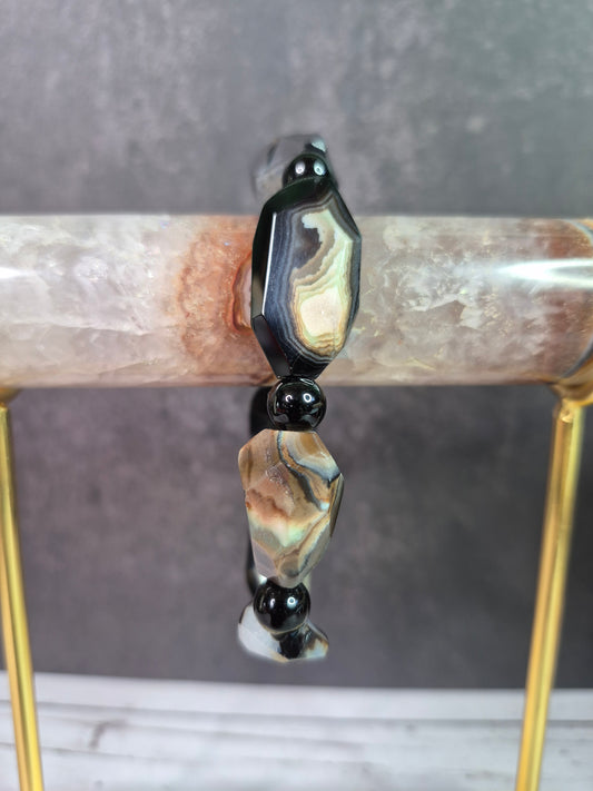 Black Agate Bracelet