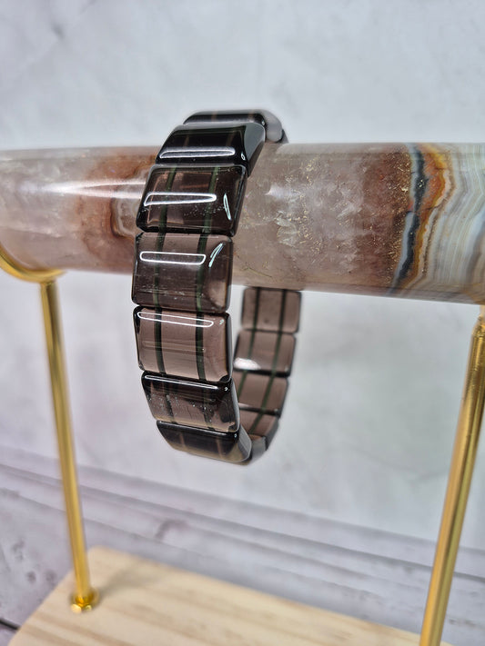 Saffordite Square Beaded Bracelet