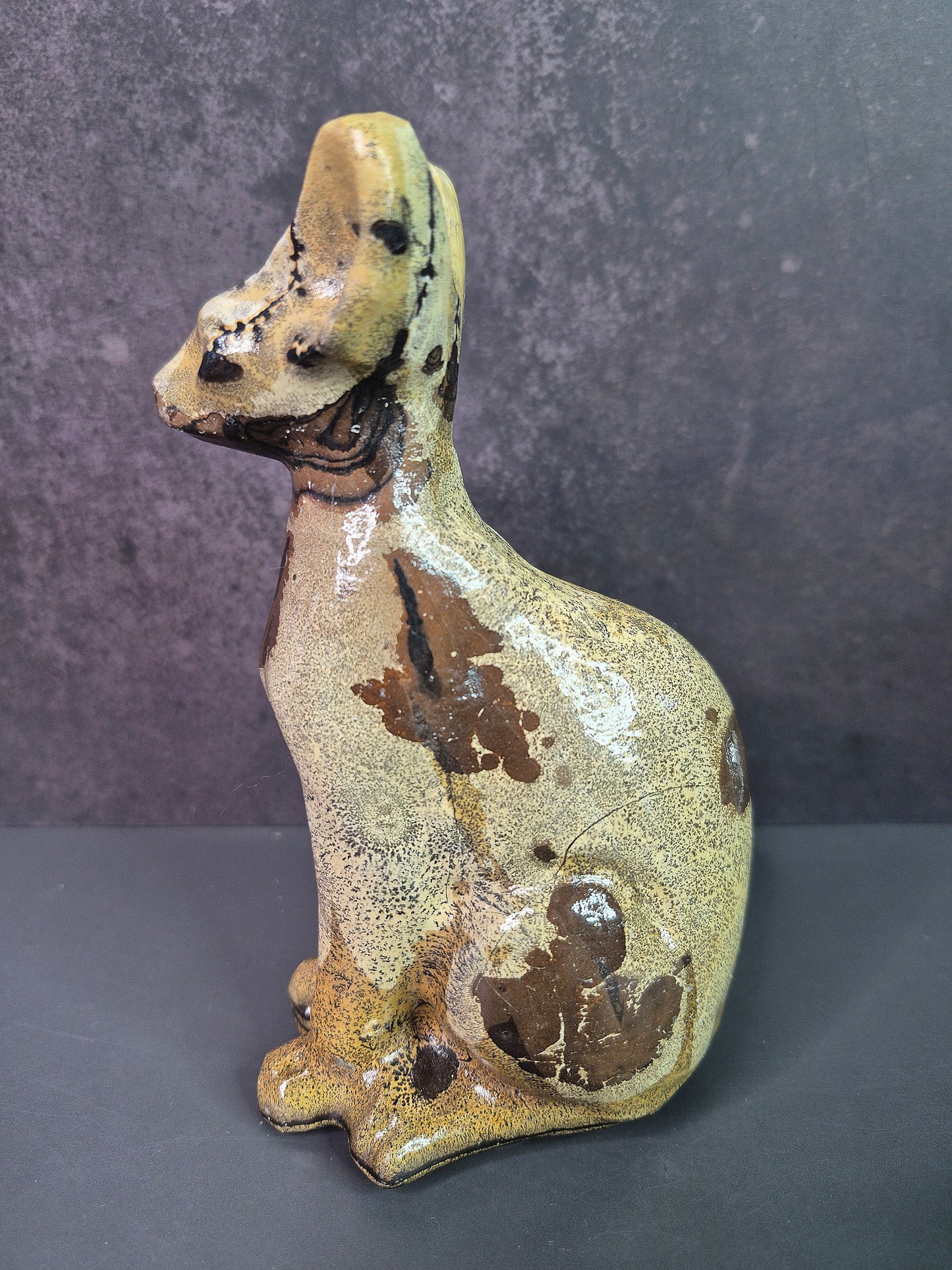 Dendritic Picture Jasper Sphynx Cat
