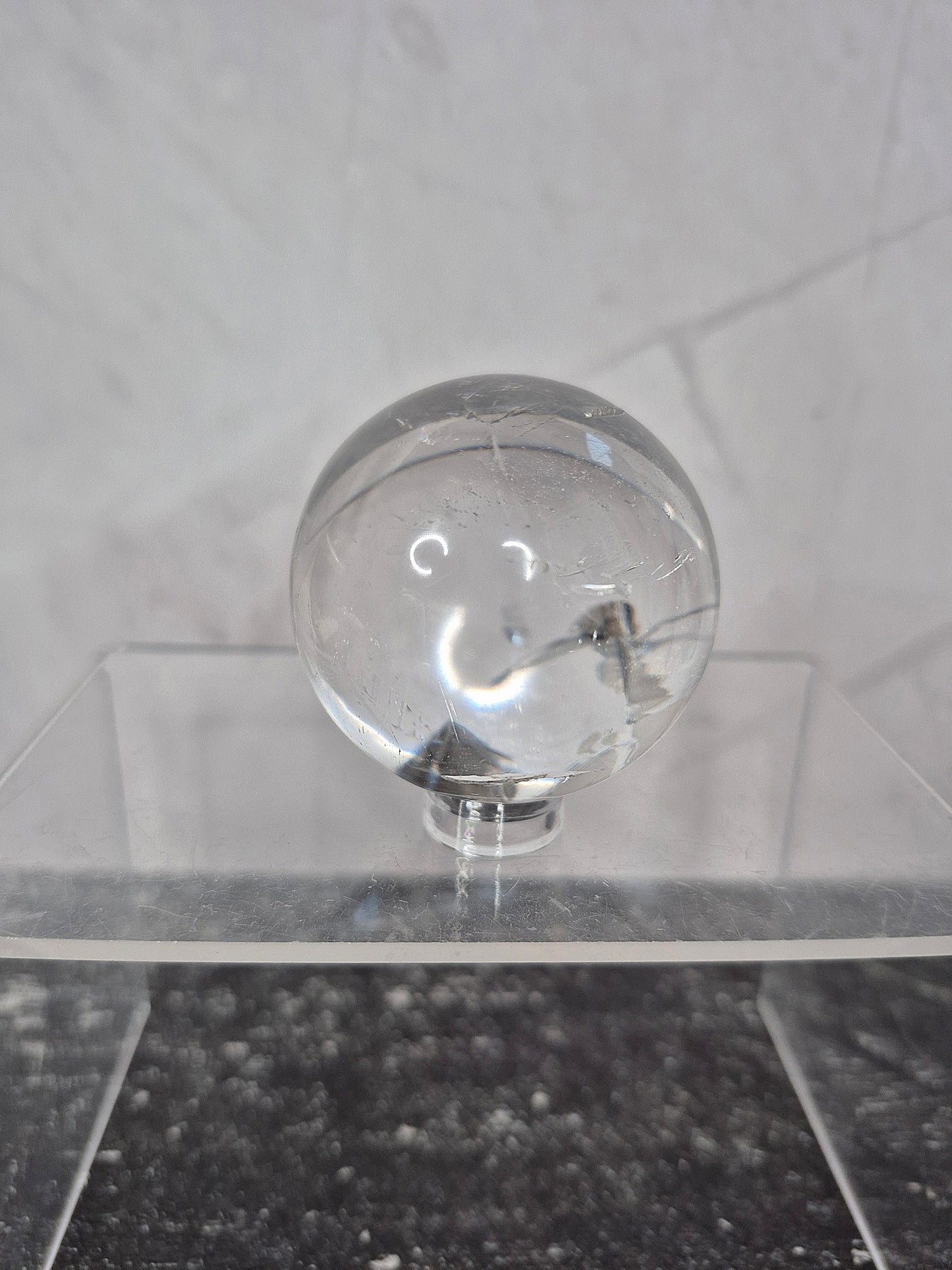 Luminous Clear Quartz Sphere Grade A
