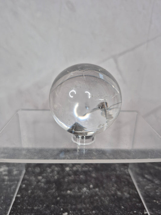 Luminous Clear Quartz Sphere Grade A
