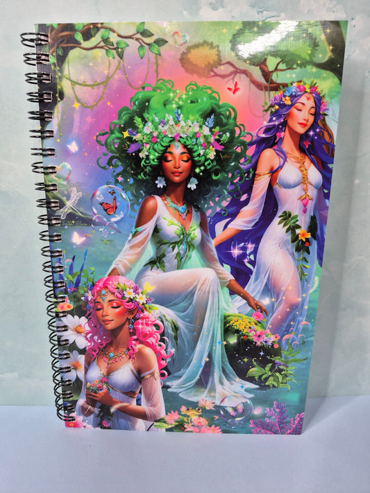 Goddesses of Manifestation Notebook or Planner
