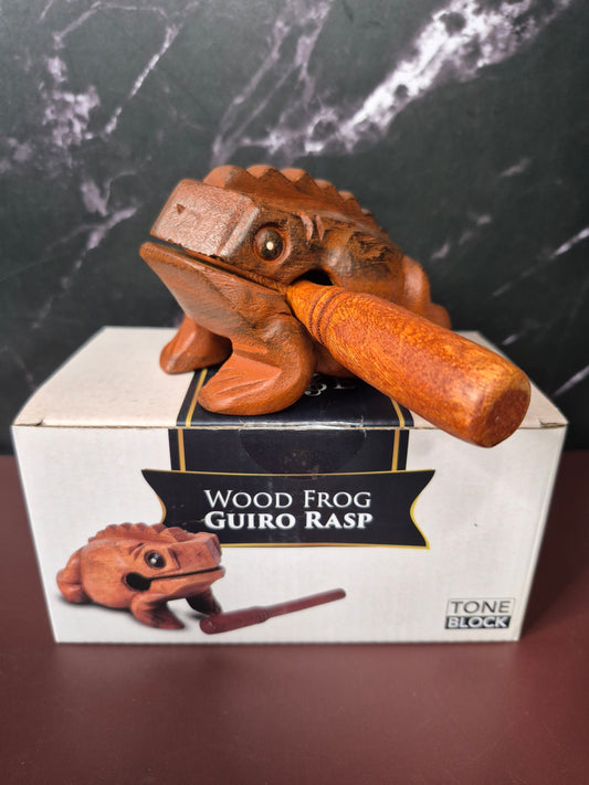 Wood Frog Guiro Rasp