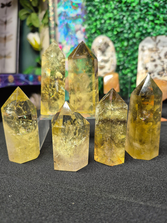 Citrine Quartz Towers