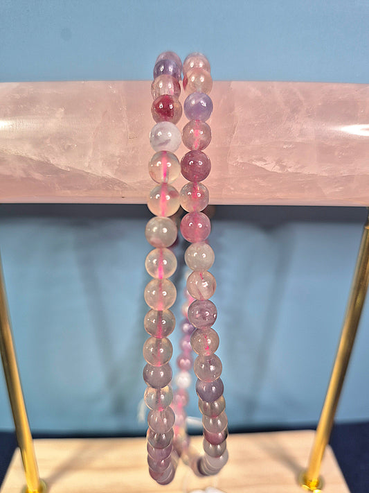Unicorn Stone Wrap Around Beaded Bracelet (4mm)
