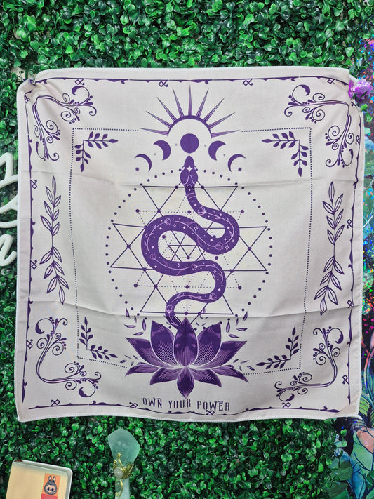 Lotus & Snake - Own Your Own Power Cloth