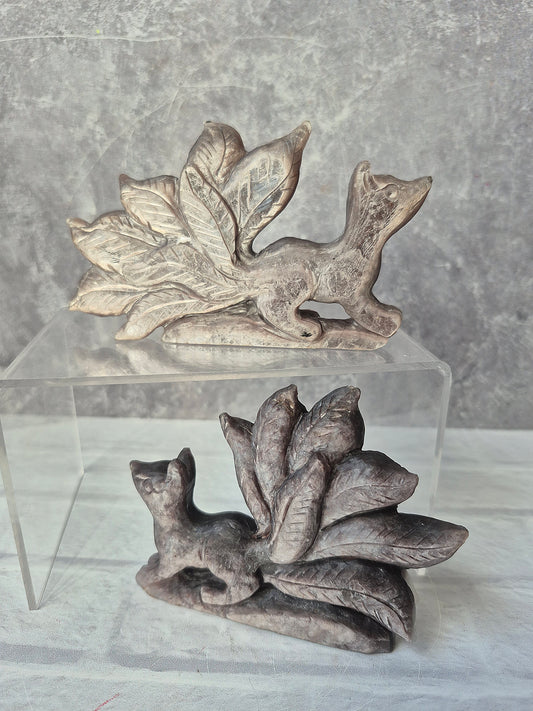Purple Mica Nine-Tailed Fox