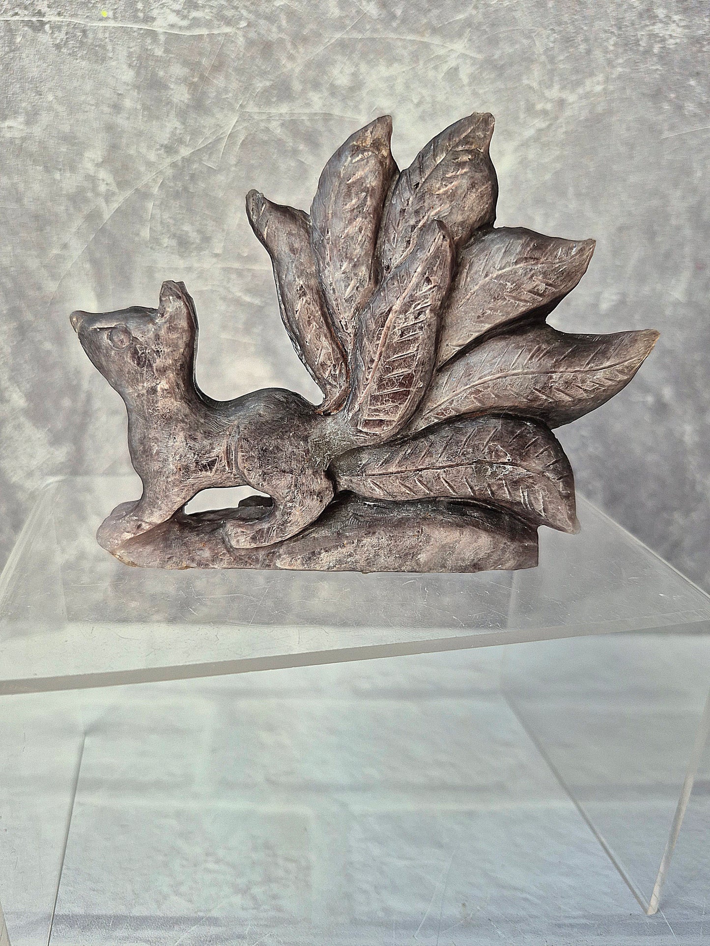Purple Mica Nine-Tailed Fox