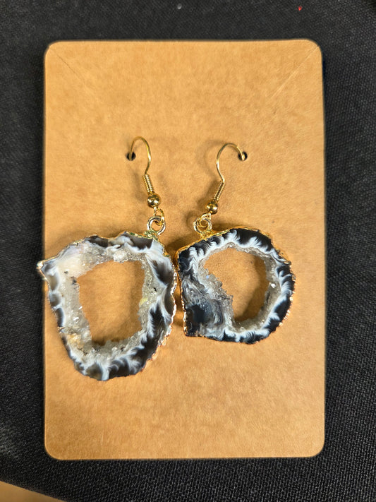 Druzy Agate Earrings