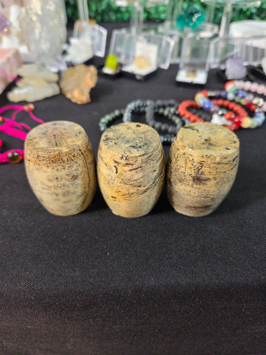 Dendritic Picture Jasper Drums
