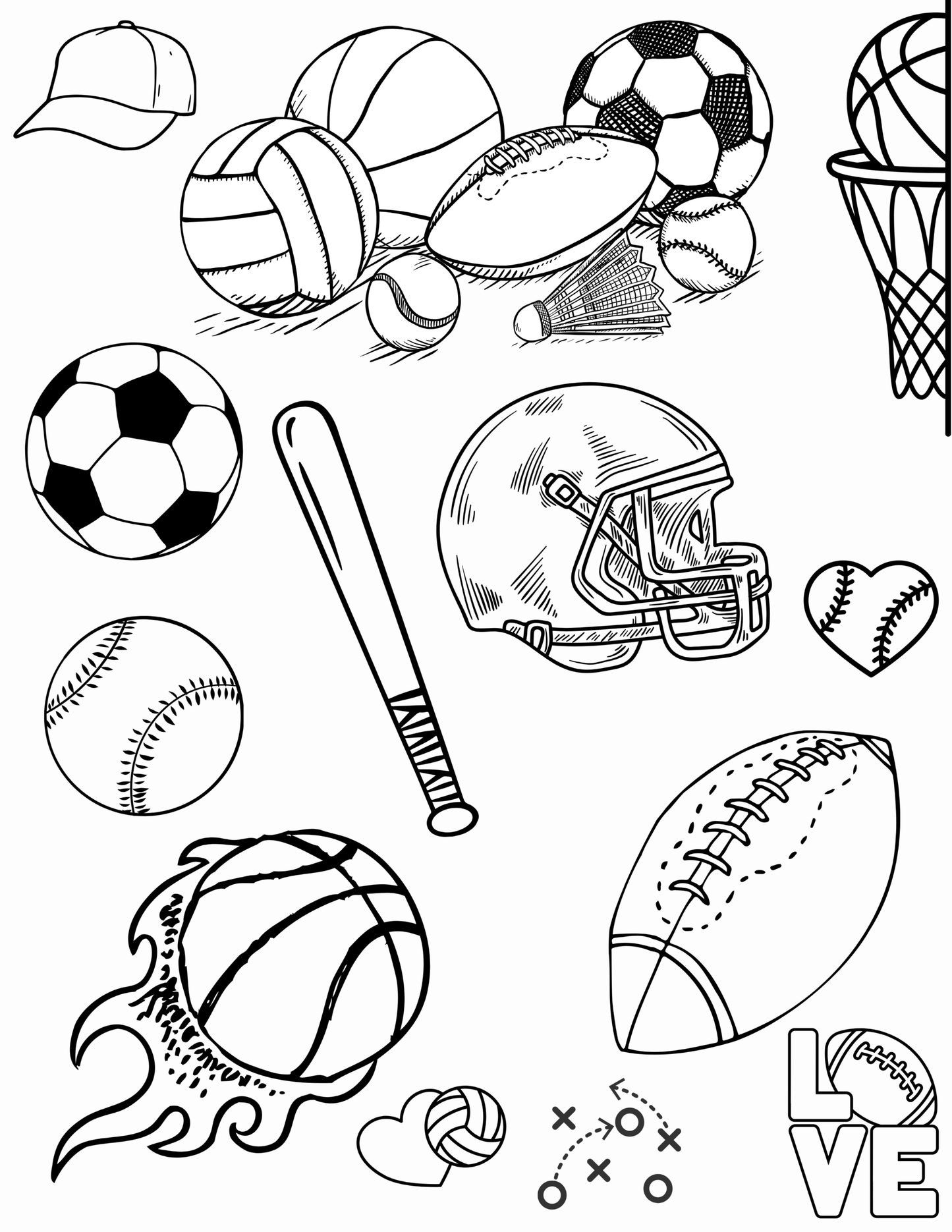World's Best Dad - Father's Day Coloring Sheets (Digital Download)