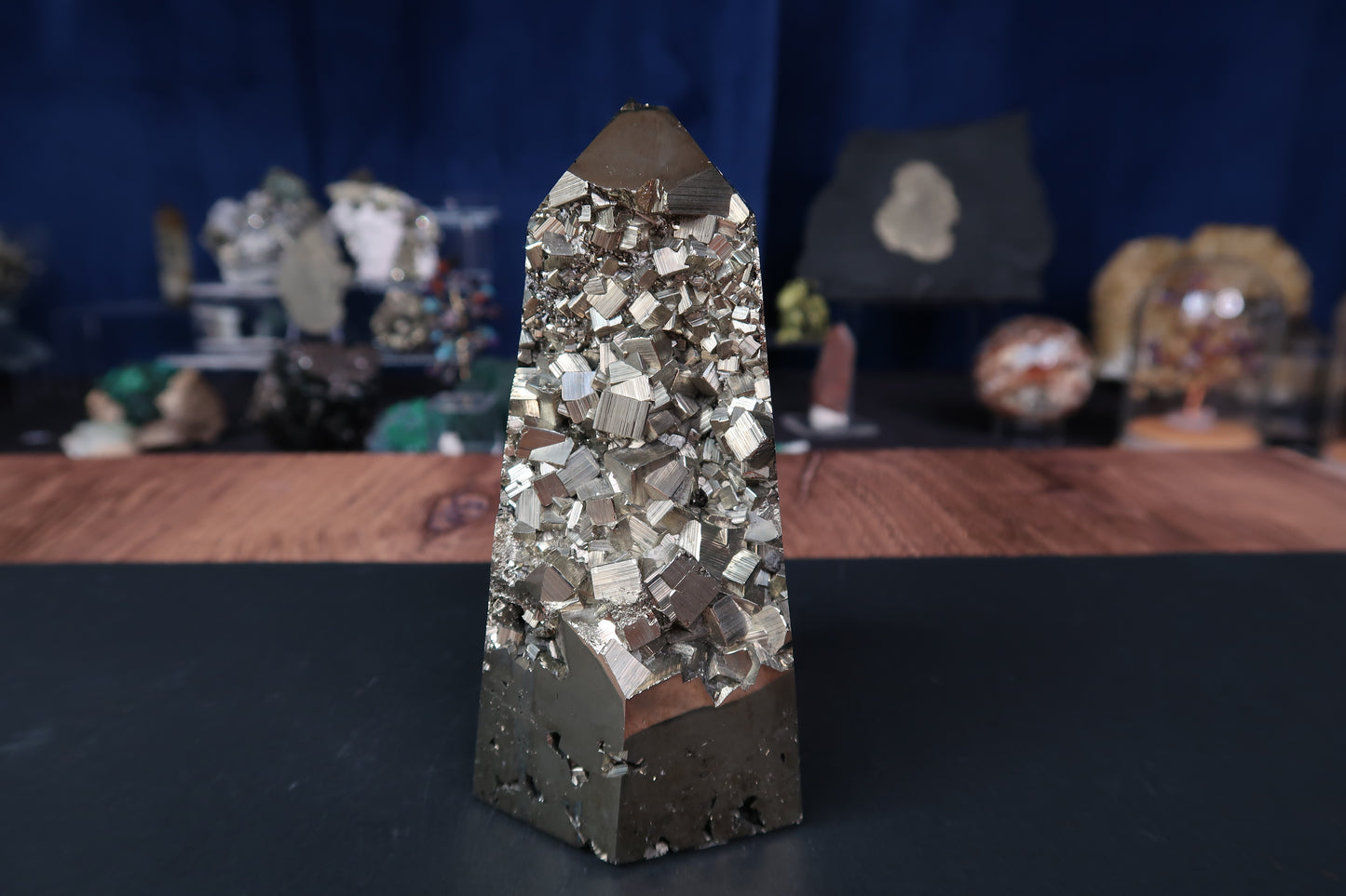 Chunky Pyrite Tower