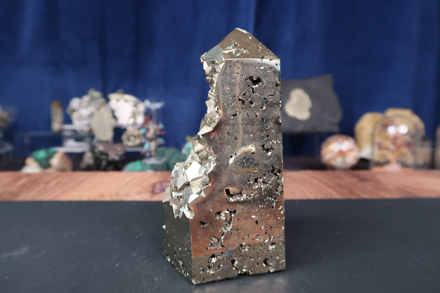Chunky Pyrite Tower