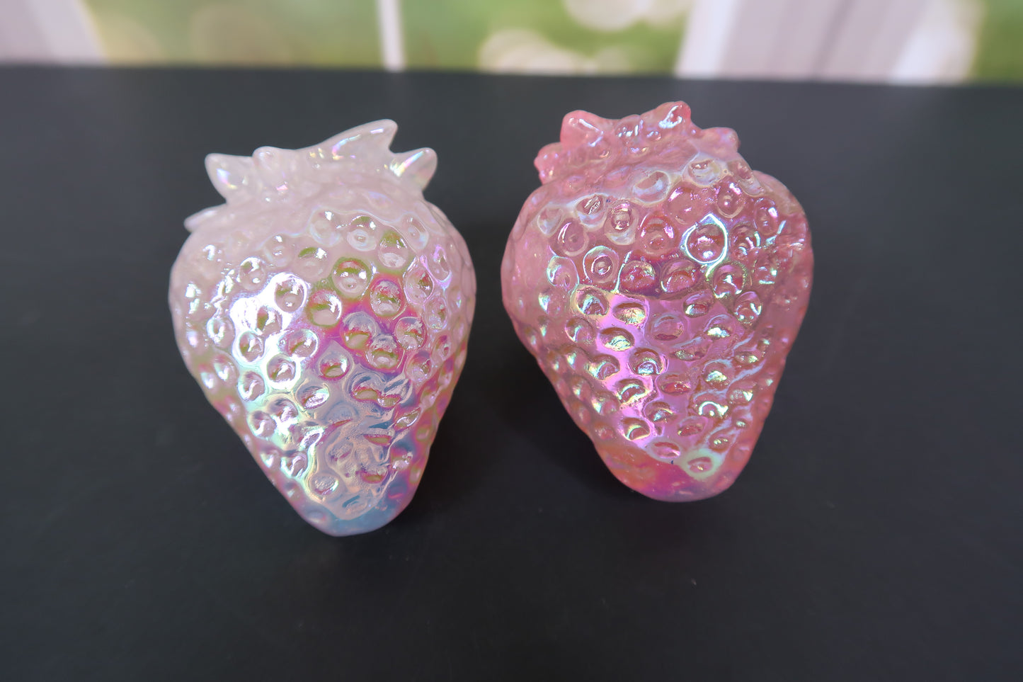 Sweet Aura Quartz Strawberries
