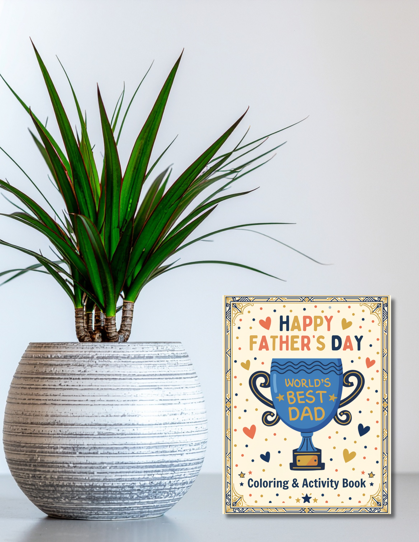 World's Best Dad - Father's Day Coloring Sheets (Digital Download)