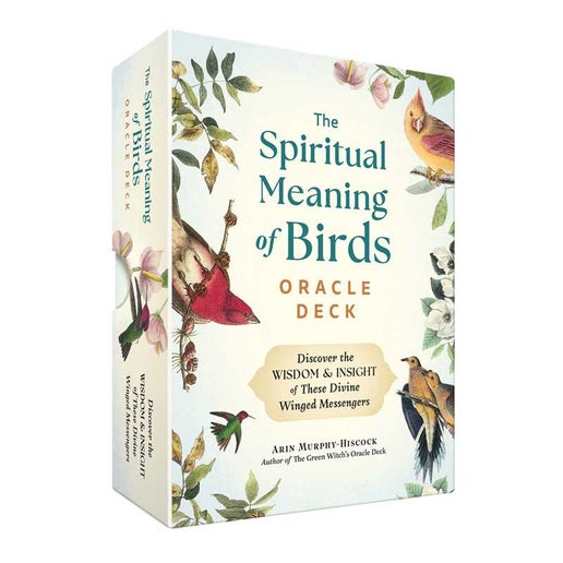 Simon & Schuster - Spiritual Meaning of Birds Oracle Deck by Arin Murphy-Hiscock: Flashcards; 50 pages, English