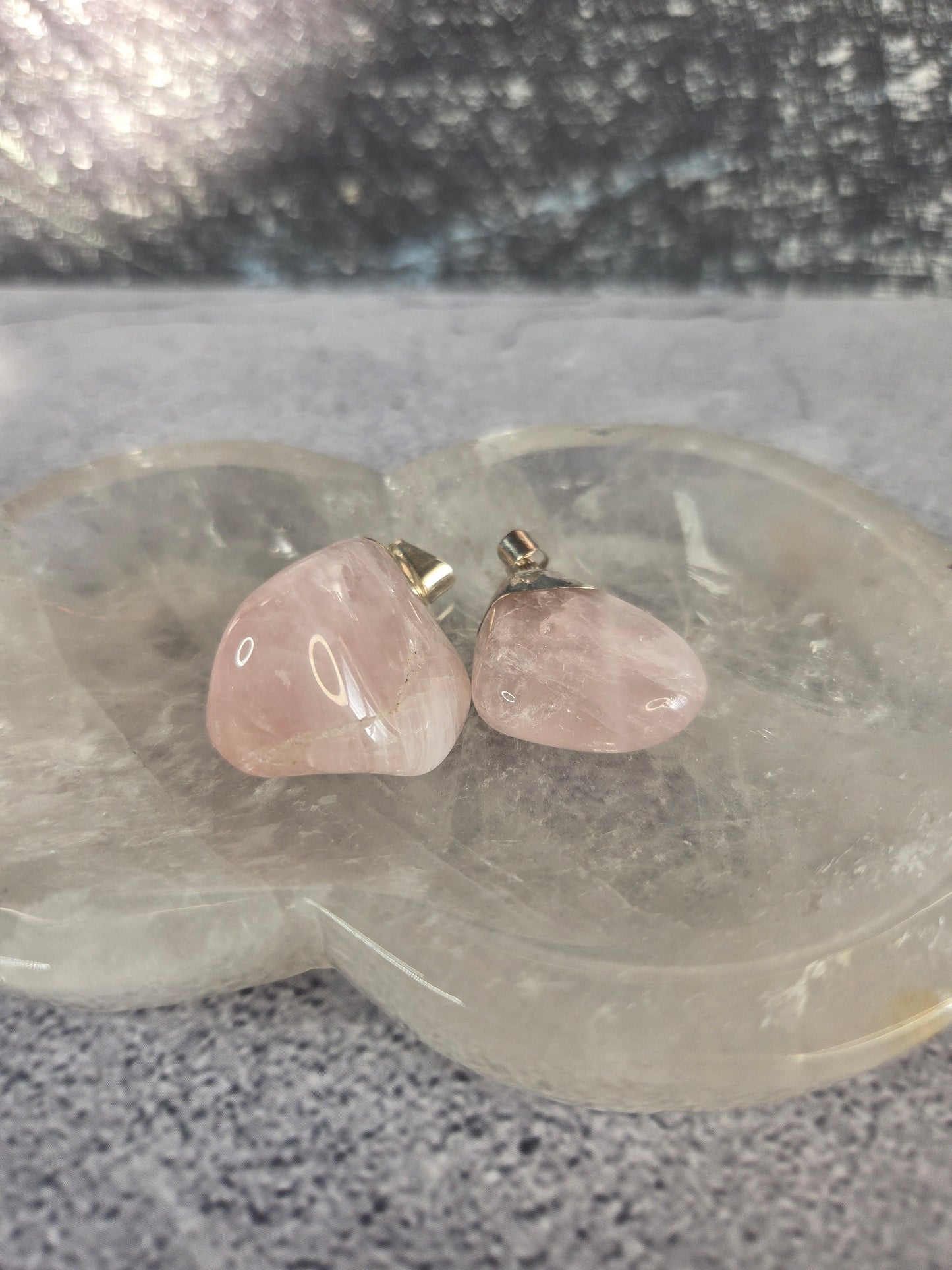 Rose Quartz Pendants