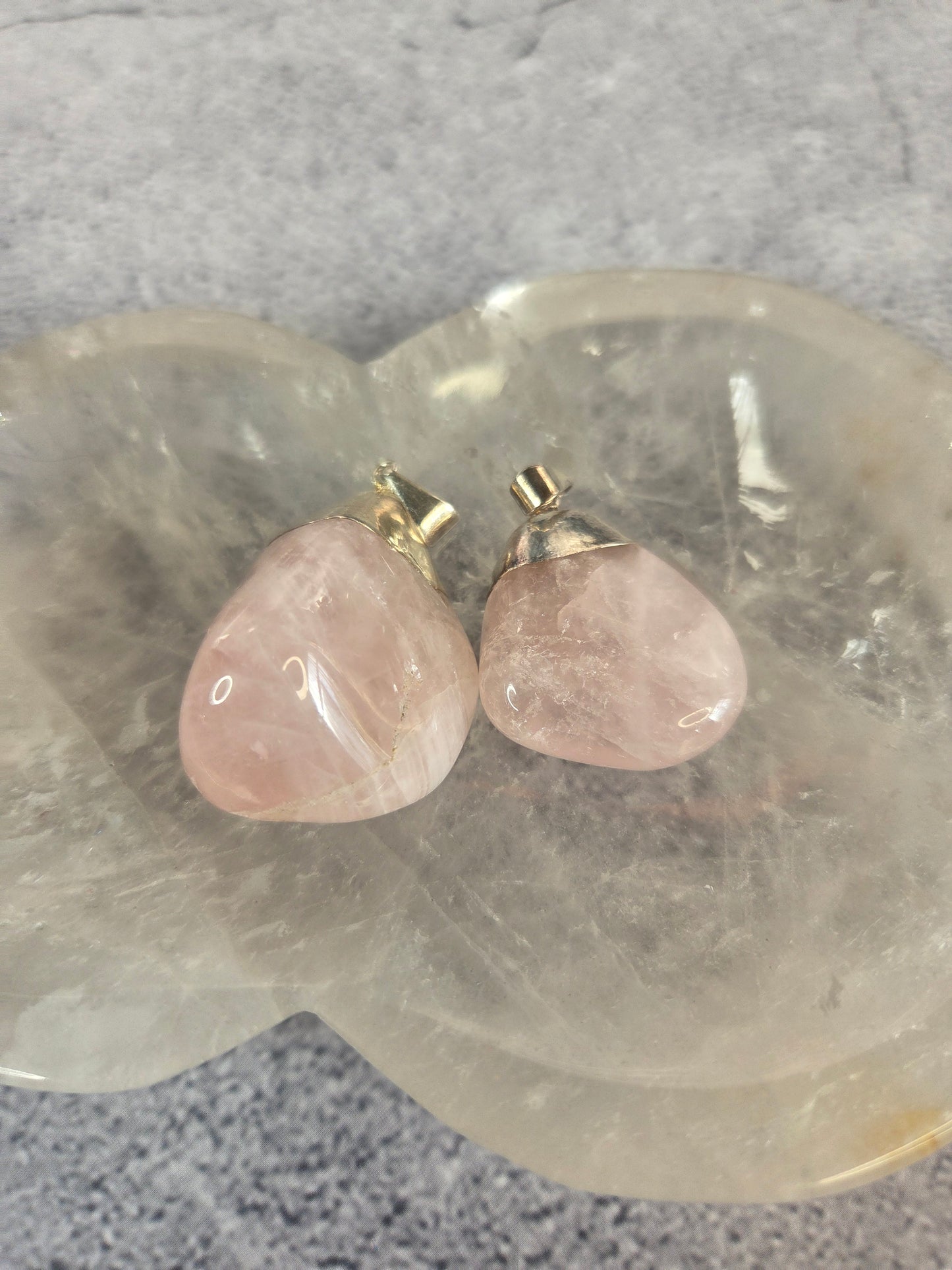 Rose Quartz Pendants