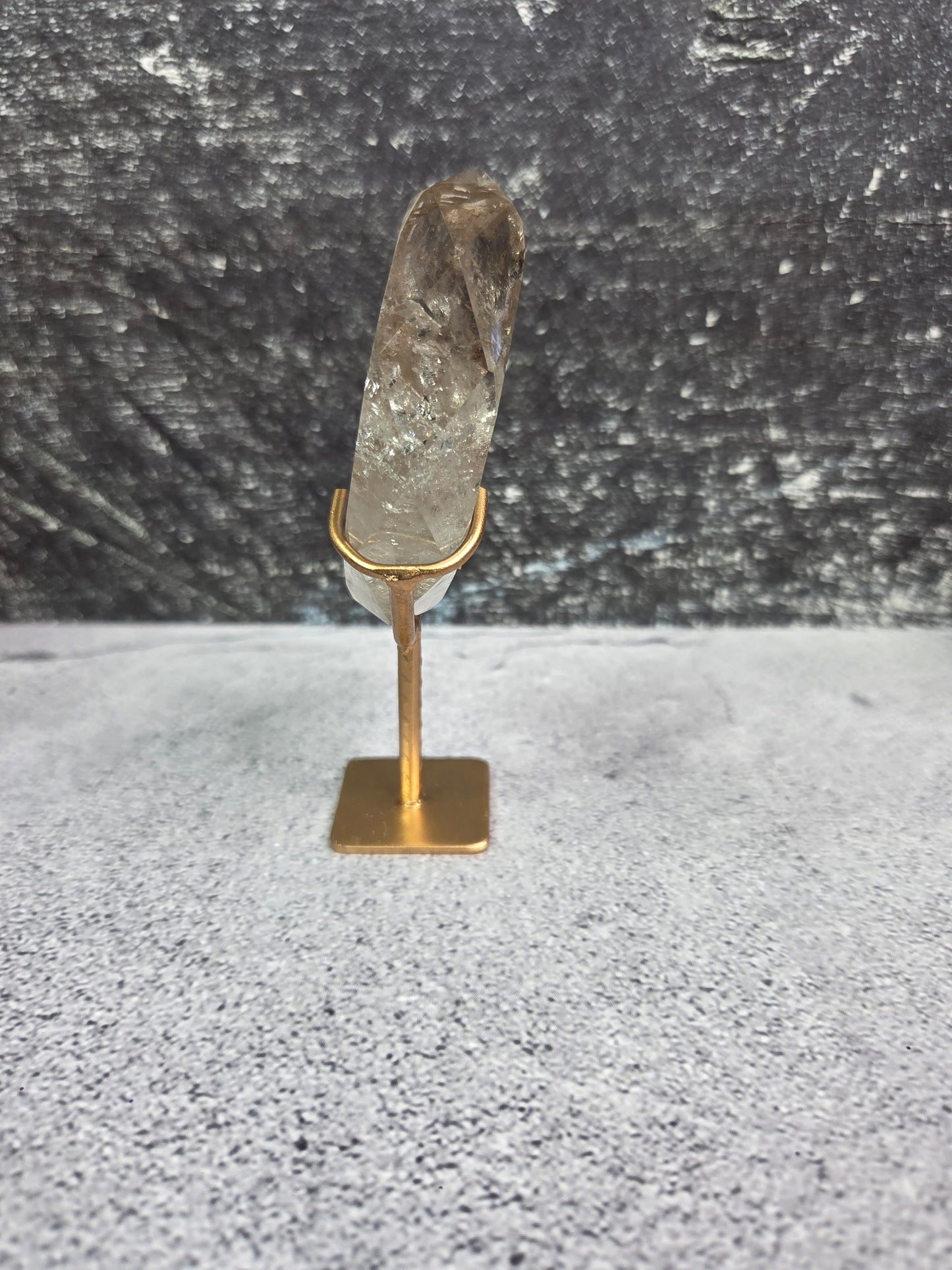 Faceted Cut Smoky Quartz Moons