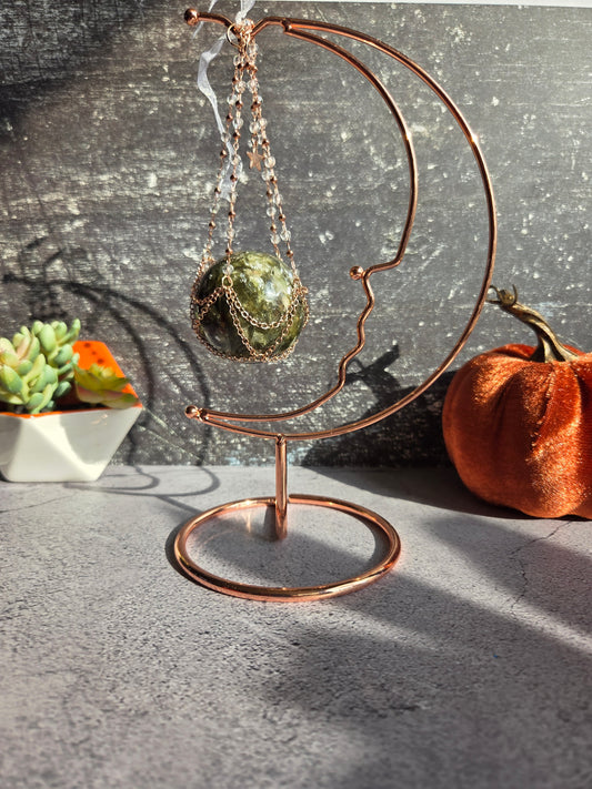 Green Mica Sphere