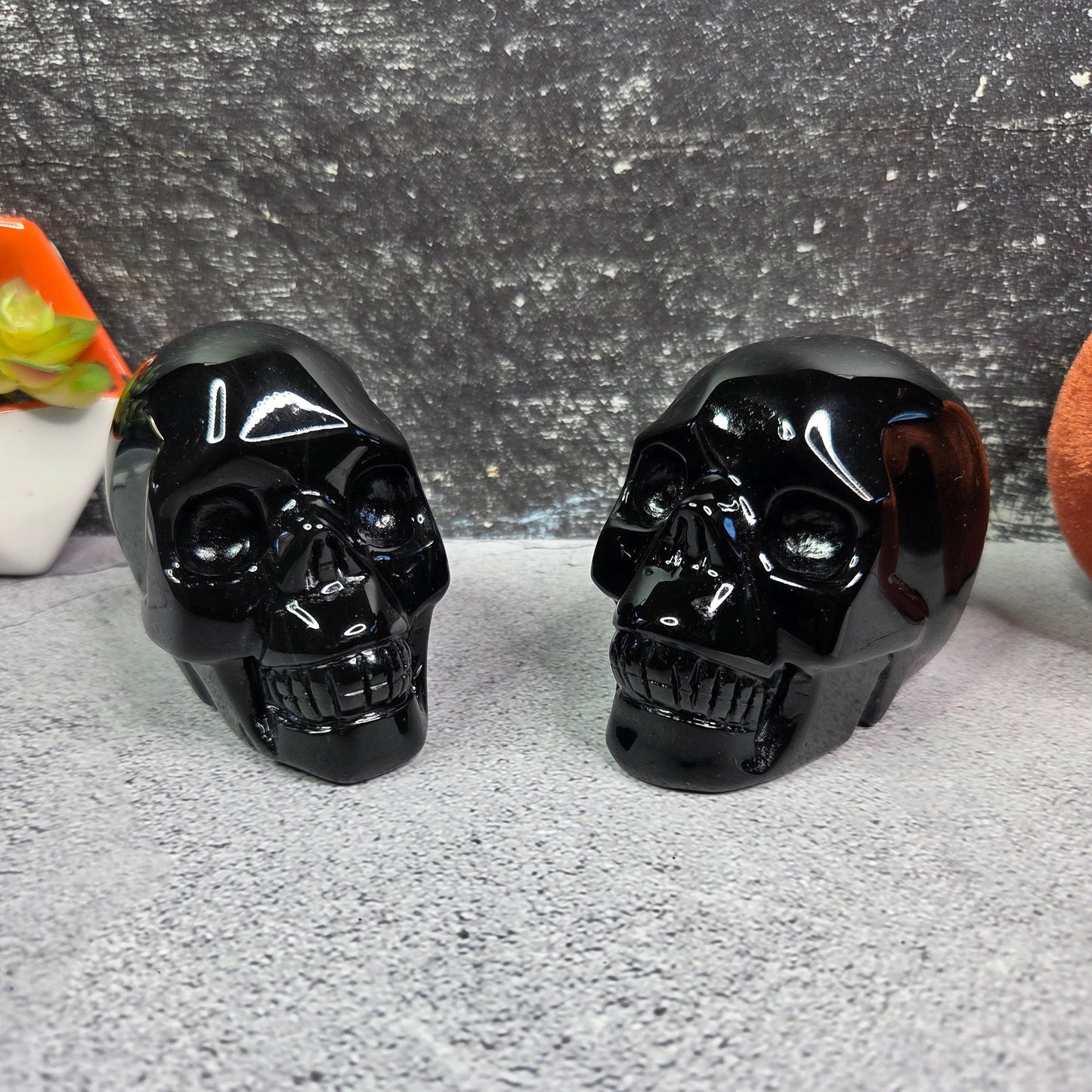 Obsidian Skulls