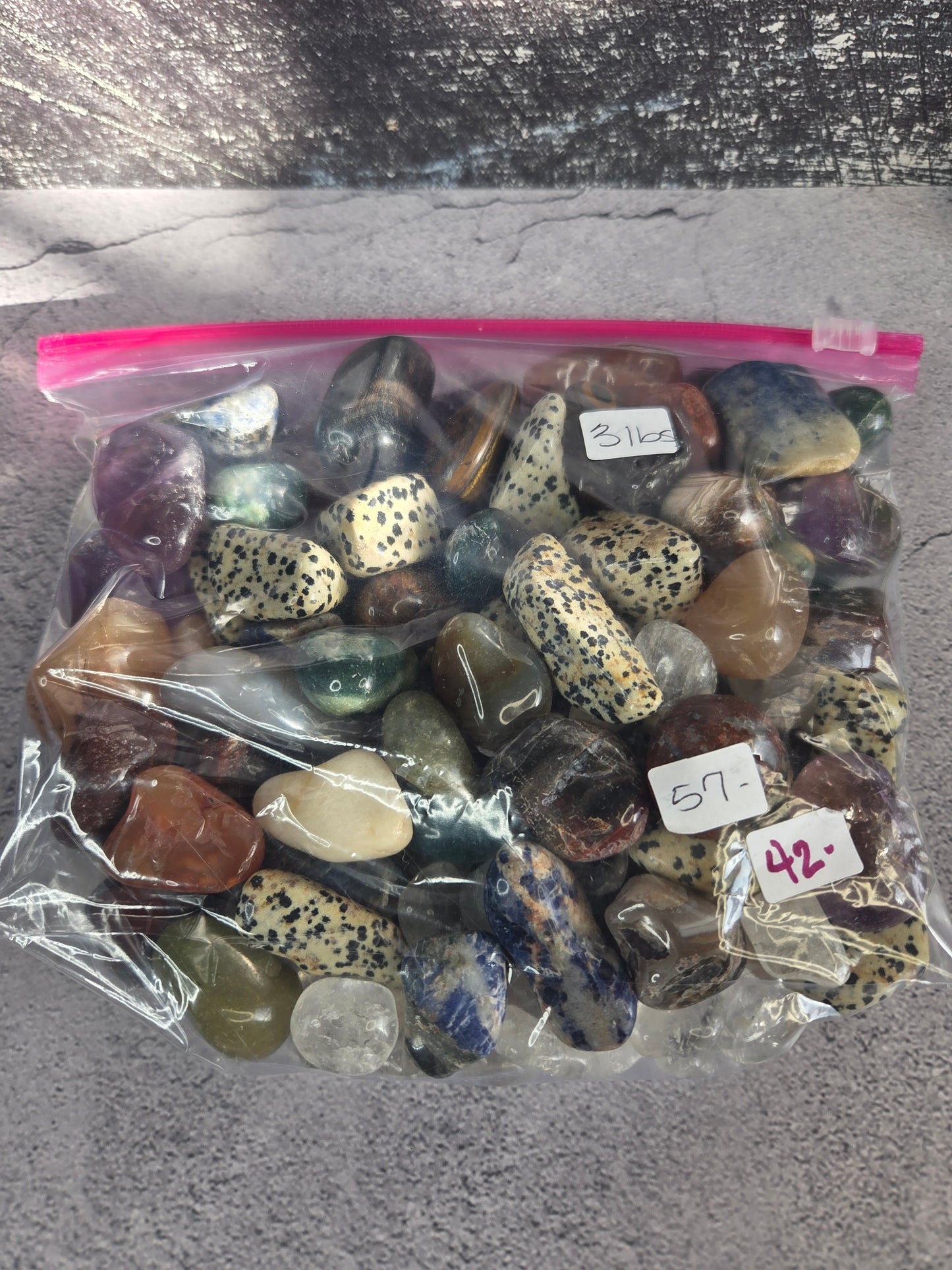 Mixed Crystal Tumbles