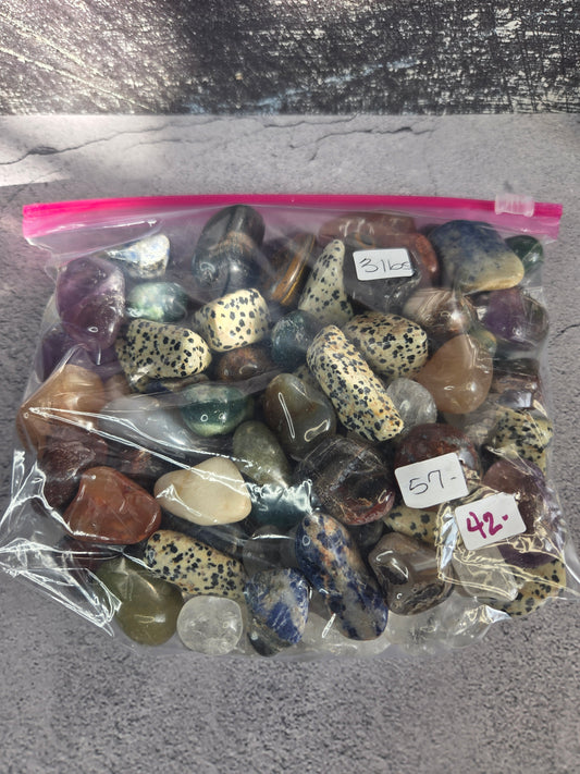 Mixed Crystal Tumbles