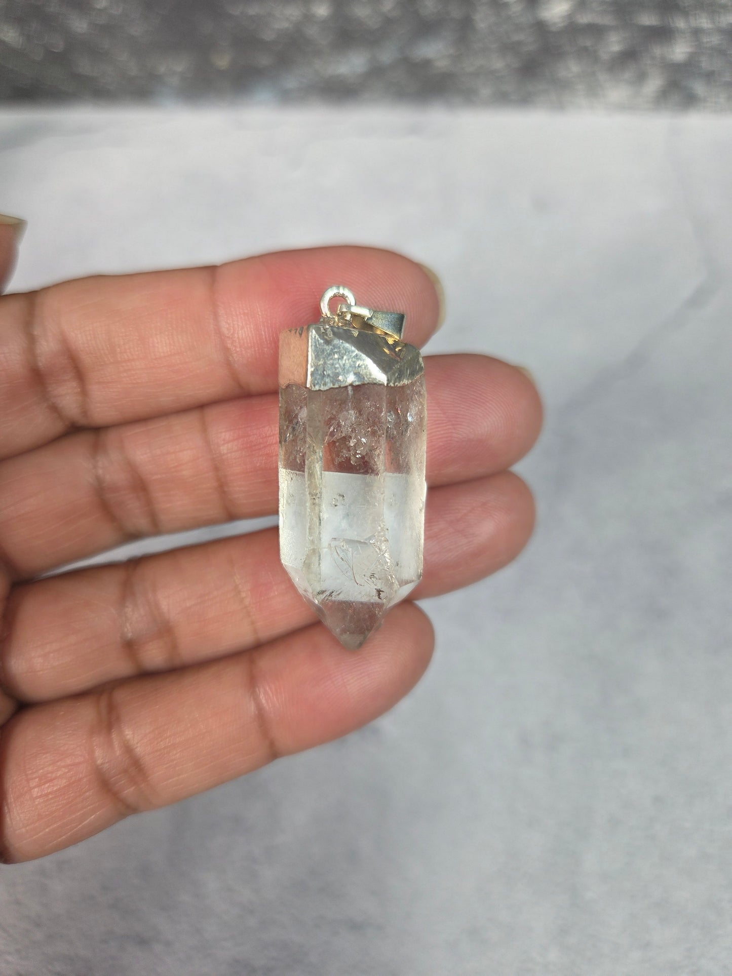 Clear Quartz Point Pendant