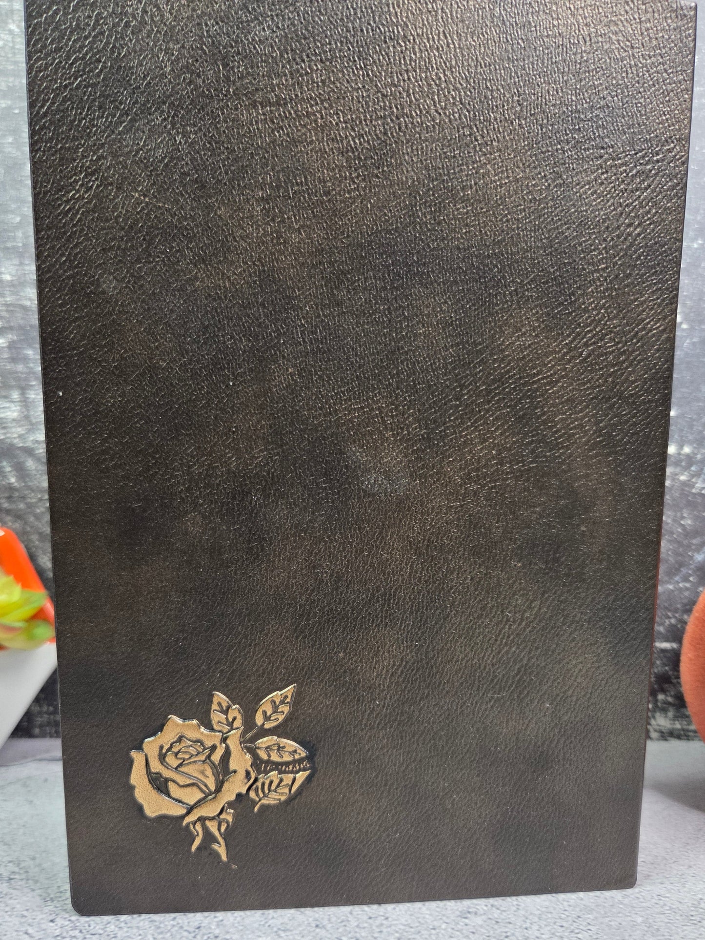 Black & Gold Skull Notebook