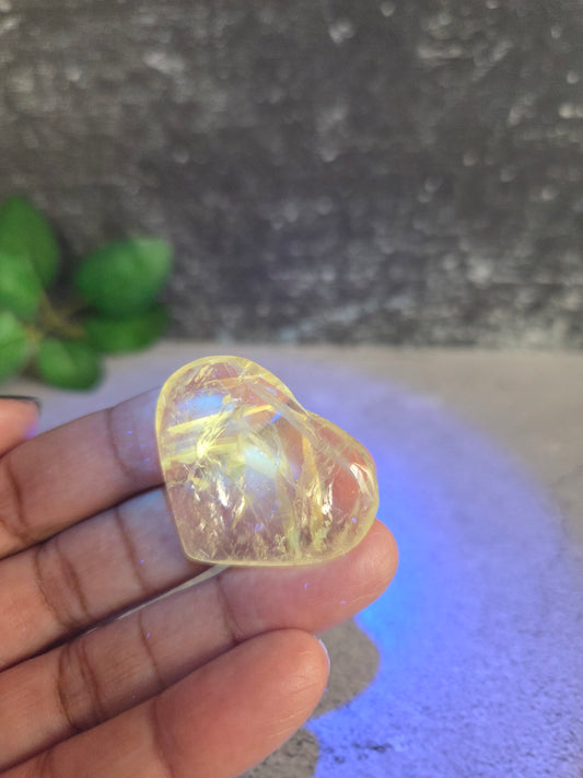 Phantom Powellite Crystals