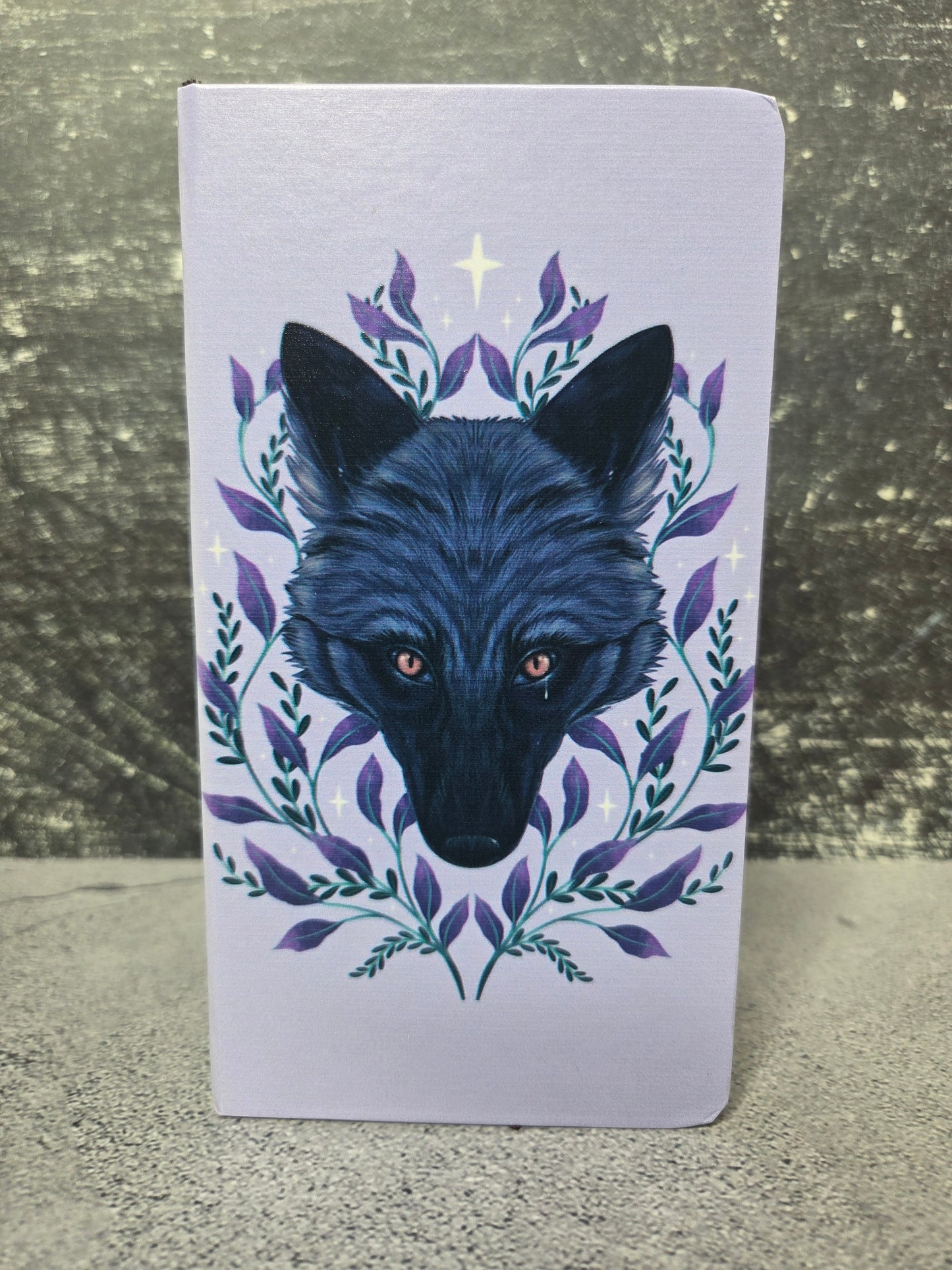 Wolf Themed Undated Weekly Planner and Notebook
