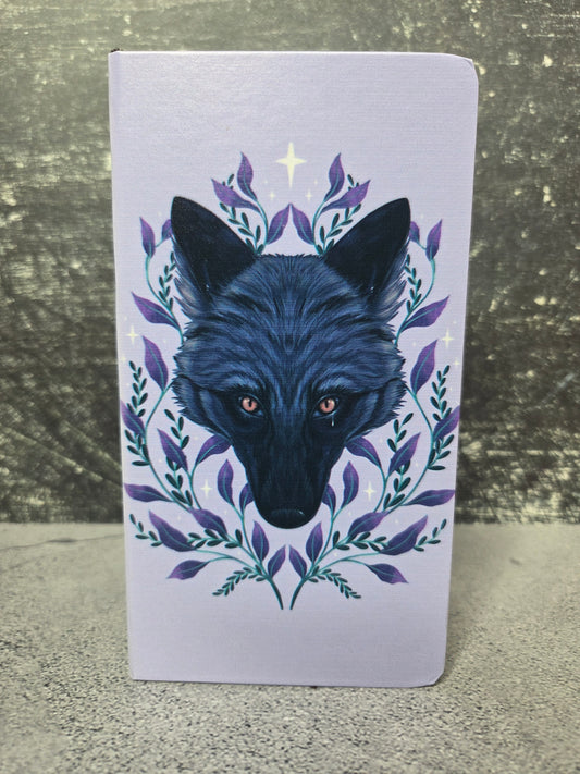 Wolf Themed Undated Weekly Planner and Notebook