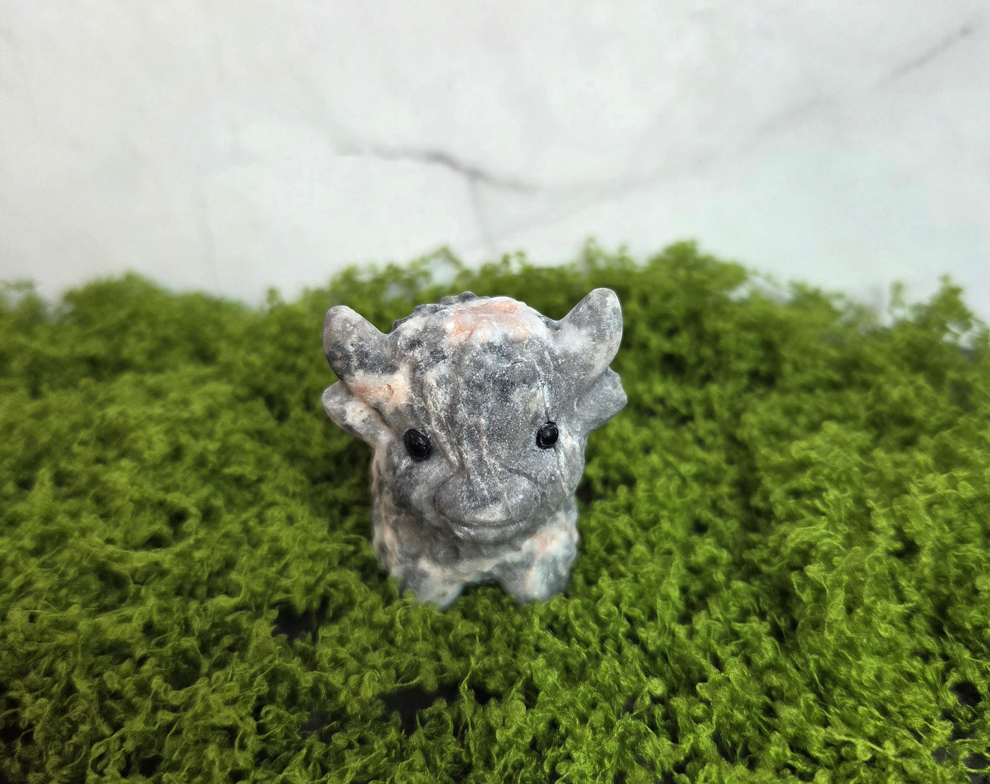 Jasper Highland Cow Carvings