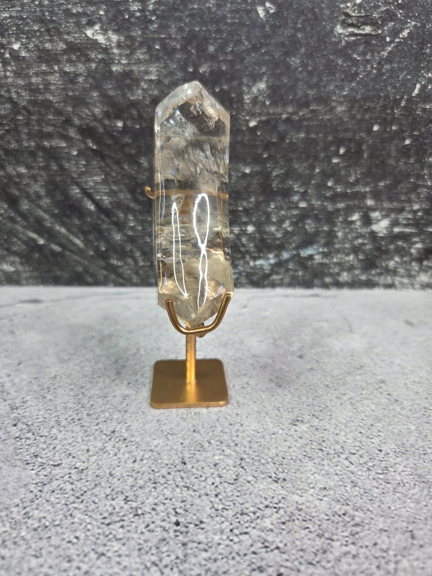 Faceted Cut Smoky Quartz Moons